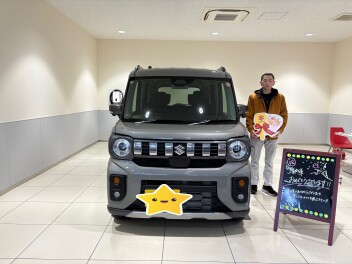 スペーシアギアご納車させて頂きました！！！